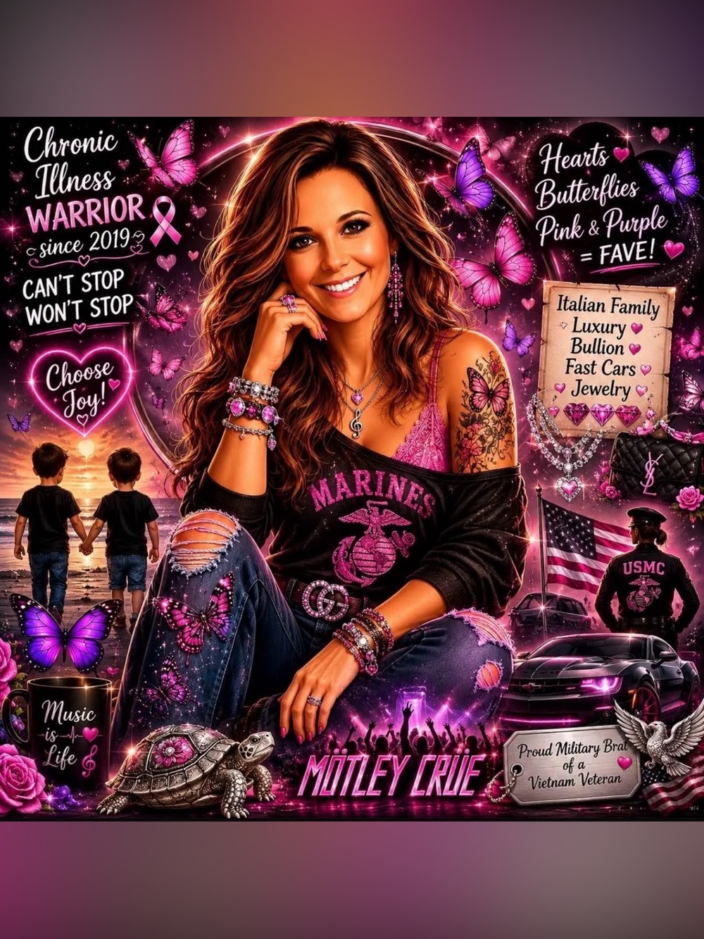 Follow me on my LIVE flyer bookmark 🔖 @corvettegirl04